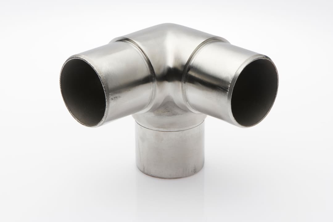 Stainless Steel 3 way corner connector