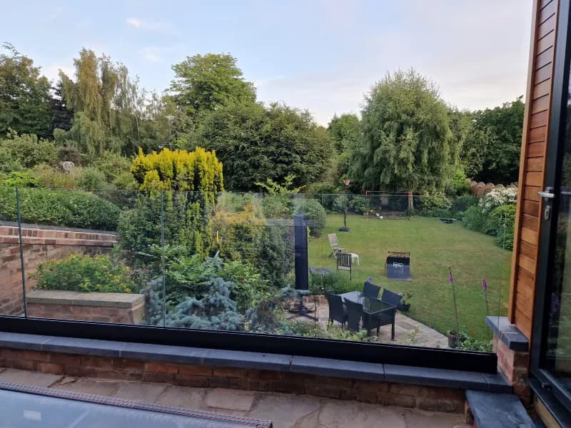 glass balustrade