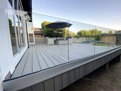 Glass balustrade